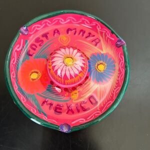 Costa Maya, Mexico  Sombrero Ashtray. NWOT